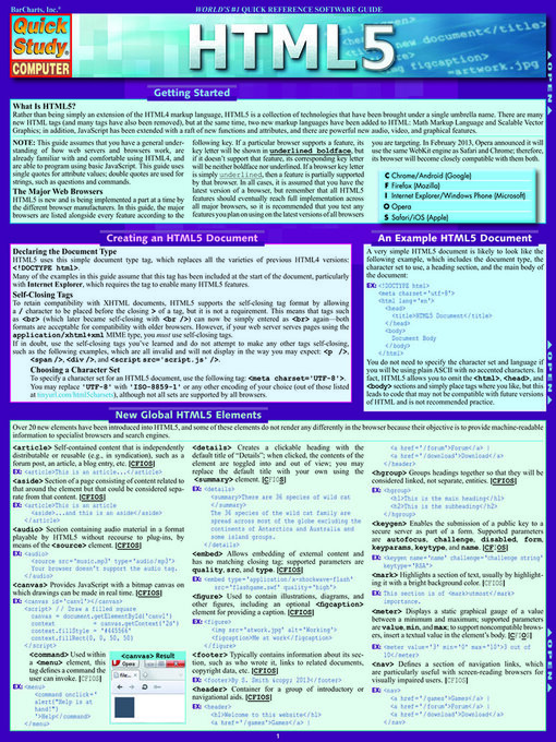Title details for Html5 by Robin Nixon - Available